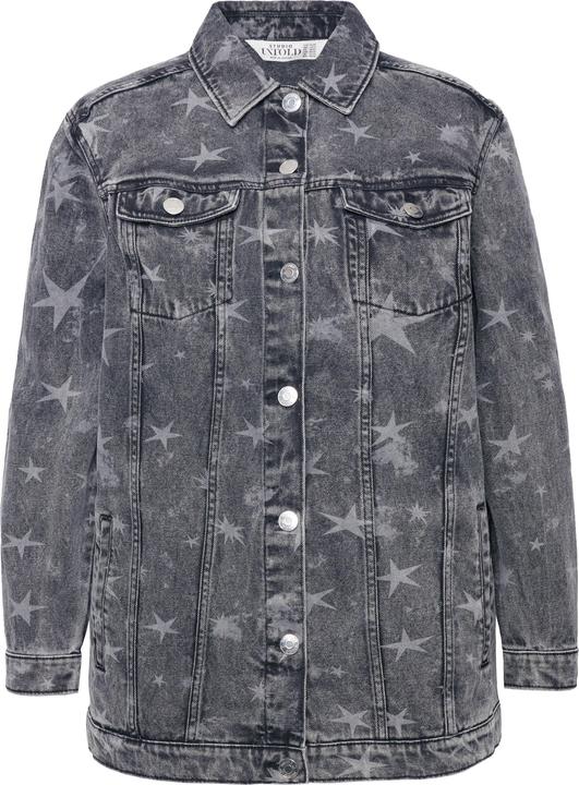 Produktbild Studio Untold Jeansjacke, oversized, Sternen-Print (42, 44)