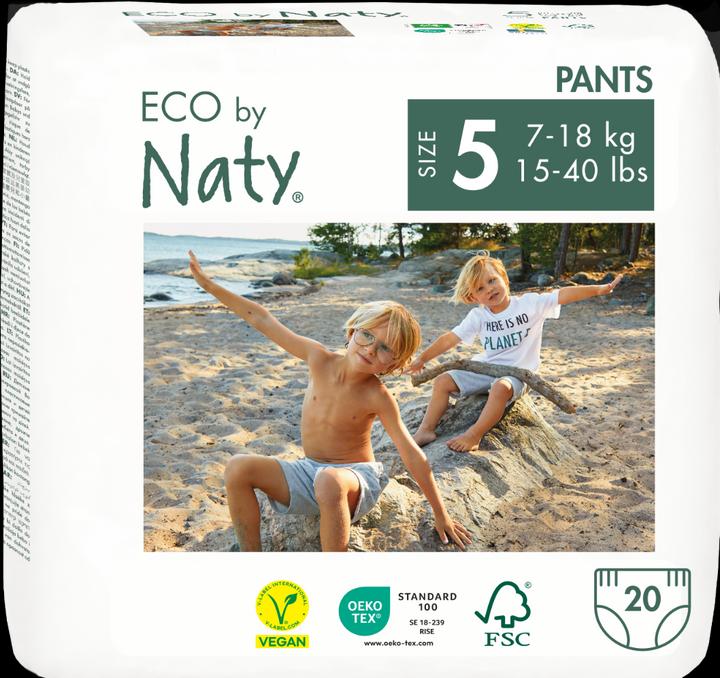 Naty Couche-culotte bio (Taille 5, Pack, 20 pièce(s))