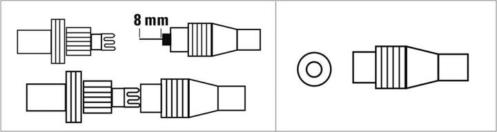 Image du produit Hama Coupleur d'antenne, coaxial, à pincer (Câble d'antenne)