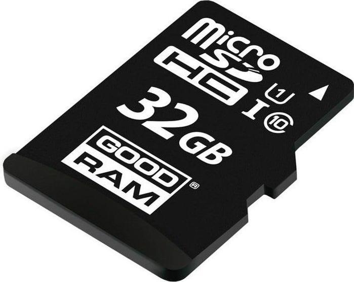 Image du produit Goodram 32GB microSD classe 10 UHS I (32 Go, microSDHC, U1, UHS-I)