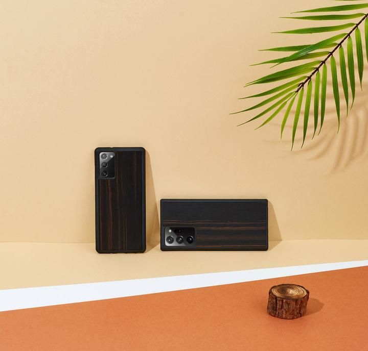Produktbild Man.Wand &WOOD case for Galaxy Note 20 ebony juodas (Samsung Galaxy Note 20)
