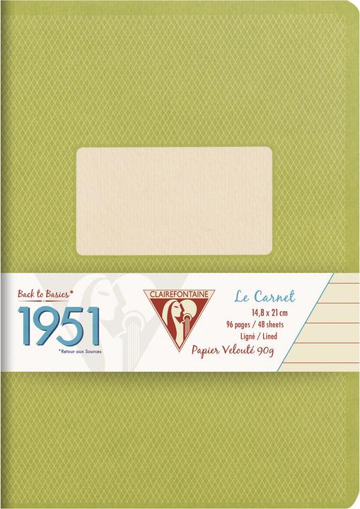 Actual product image Clairefontaine 1951 - Back to Basics (A5, Lined)