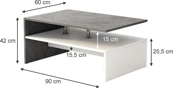 Image du produit Oskar-Store Mike (90 x 42 x 60 cm)
