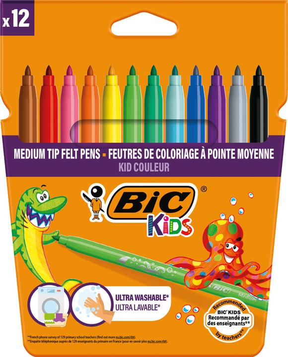 Image du produit Bic Kids Kid Couleur (Multicolore, 12 x)