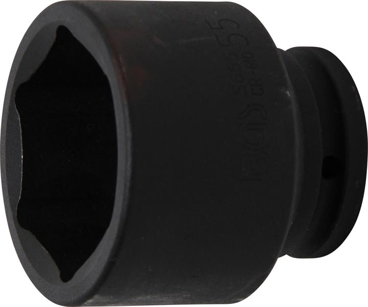 Produktbild BGS Kraft-Steckschlüssel-Einsatz Sechskant Antrieb Innenvierkant 20 mm (3/4") SW 55 mm (55 mm)