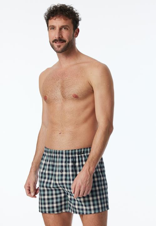 Produktbild Schiesser Herren Webboxer Boxershorts (9, 2er Pack)