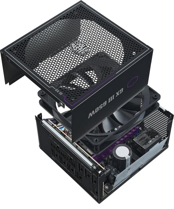 Actual product image Cooler Master Master GX III Gold 650, ATX 3.0 (650 W)