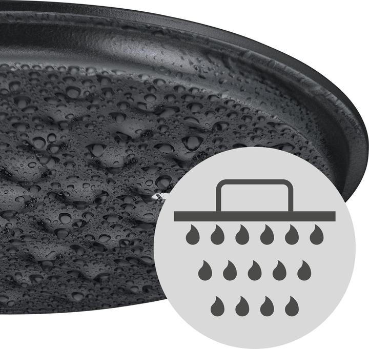 Produktbild WMF Flavour Bräter, 24 cm, Black (24 cm, Bräter + Schmortopf, Gusseisen)
