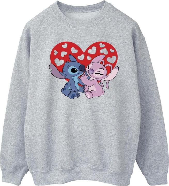 Disney Lilo & Stitch Hearts Sweatshirt (XL)