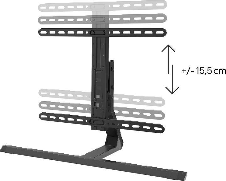 Actual product image Hama TV stand (Universal, 64.96", 40 kg)