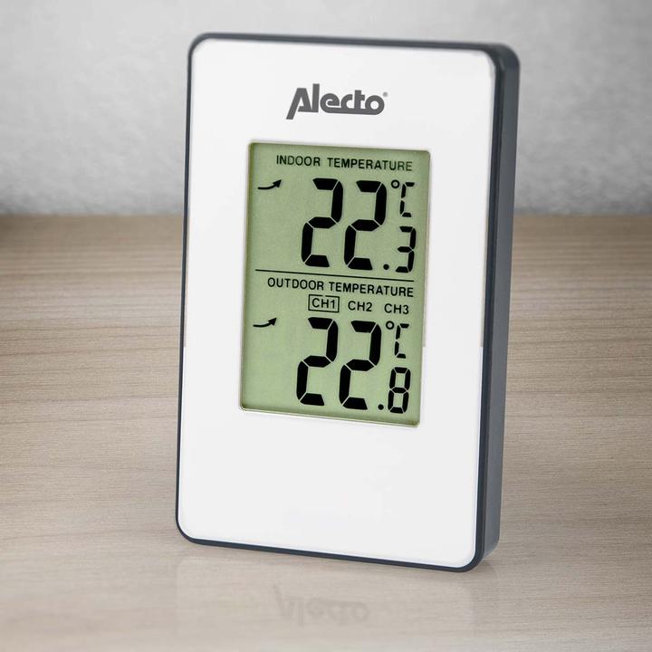 Image du produit Alecto WS-1050 Station météo avec capteur extérieur (Blanc)