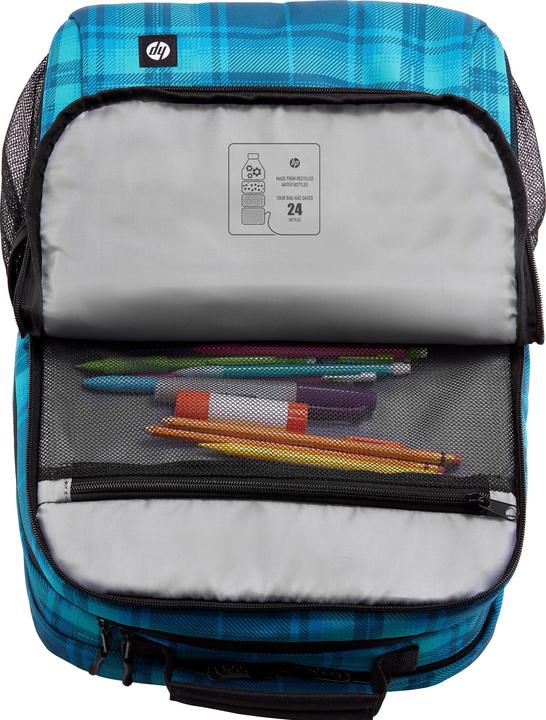 Actual product image HP Campus XL Tartan plaid Backpack (P) (20 l)
