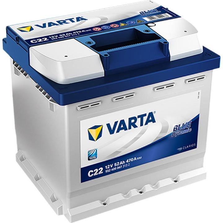 Produktbild Varta Blue Dynamic C22 (12 V, 52 Ah, 470 A)