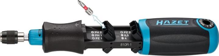 Produktbild HAZET Bit Ratschen-Schraubendreher 810R-4 (Set)