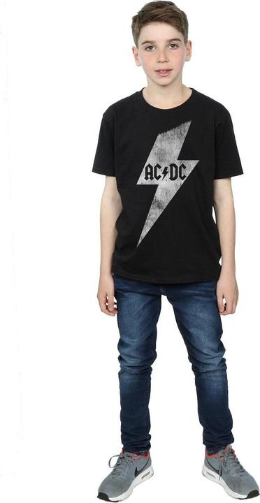 Immagine prodotto AC/DC Maglietta da ragazzo in cotone Lightning Bolt (152, 158)