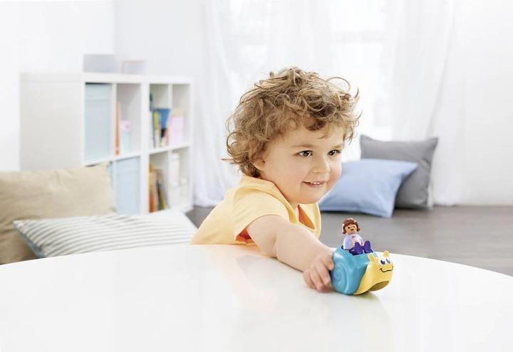 Produktbild Playmobil 1.2.3: Schaukelschnecke mit Rasselfunktion (71322)