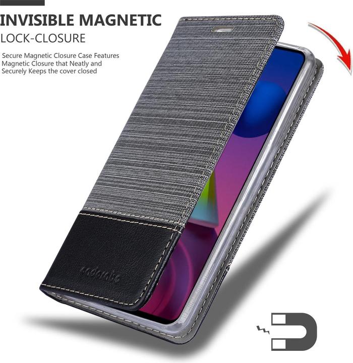 Actual product image Cadorabo Book Jeans Optics Cover (Samsung Galaxy M51)