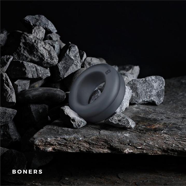 Produktbild Boners Ribbed Cock Ring (2 cm)