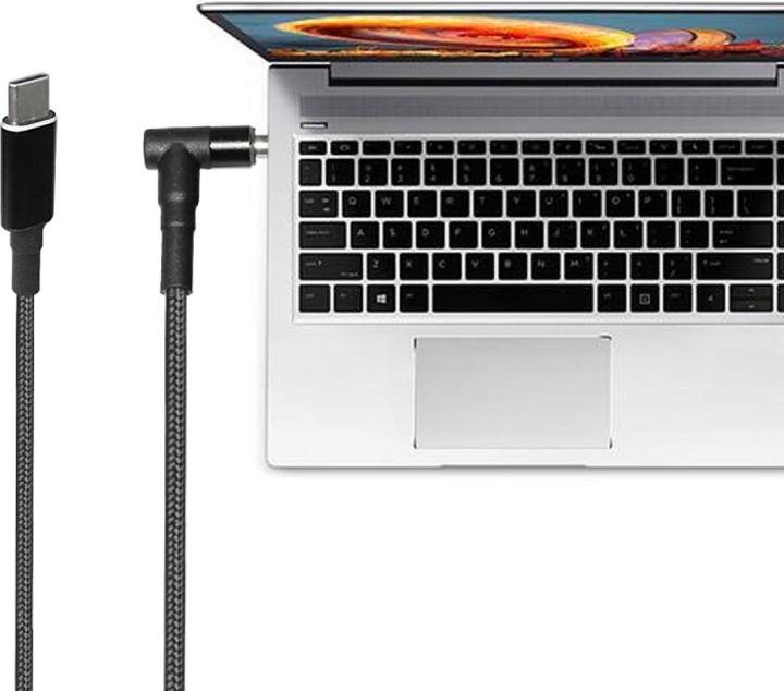 Produktbild PowerGuard USB-C Notebook PD Fast Charge 1.8m DC Barrel (5.5 x 2.5mm) 100W (100 W)