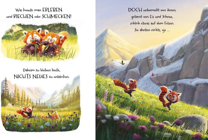 Actual product image Kleine Pandas, grosses Versprechen (German, Rachel Bright, 2024)
