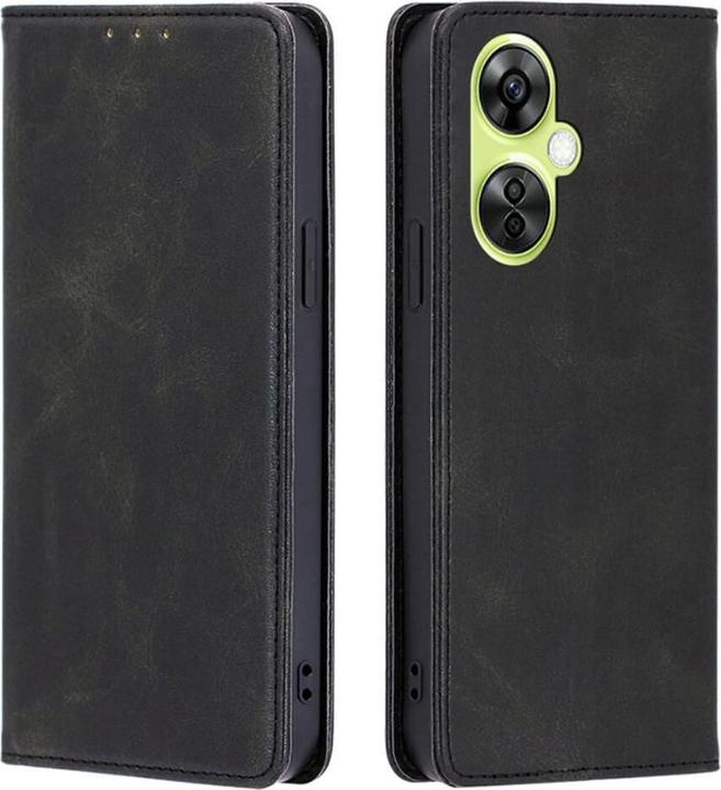 Cover-Discount OnePlus Nord CE 3 Lite - Stand Flip Case Hülle schwarz (OnePlus Nord CE 3 Lite)