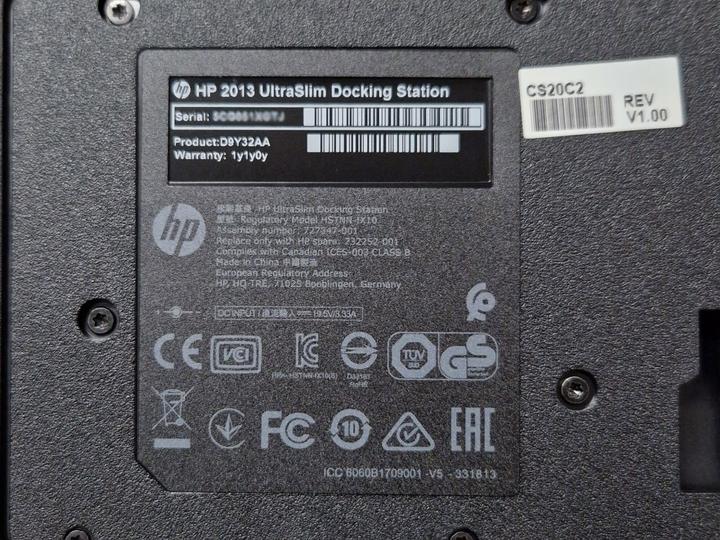 Image du produit HP 2013 UltraSlim (Port de connexion (propriétaire), 9 Ports)