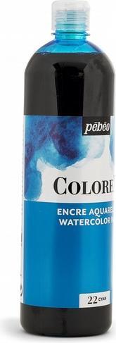 Image du produit Pebeo Encre à base d'eau Colorex (Cyan, 1000 ml)