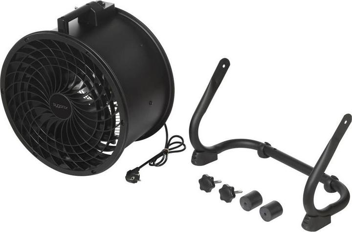 Image du produit Sygonix Bodenventilator 120 W Schwarz Schwenkbar (61.70 dB)