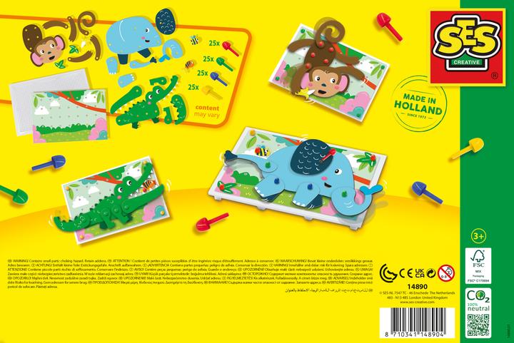 Actual product image Ses Mosaic "Animals"