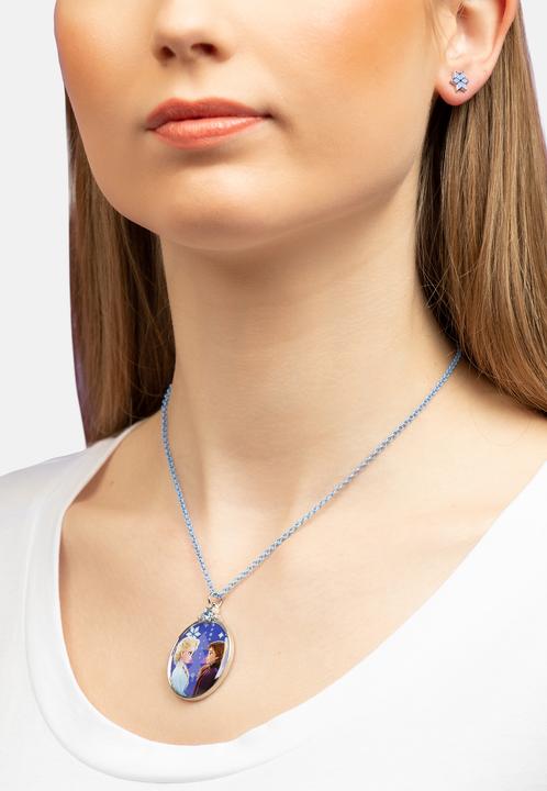 Immagine prodotto Disney Set collana e orecchie Frozen (Argento)