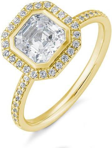 Breuning Asscher (57, 750/18 K Gold)
