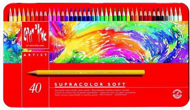 Immagine prodotto Caran d'Ache Supracolor Aquarelle Metallschachtel (Multicolore, 40 x)