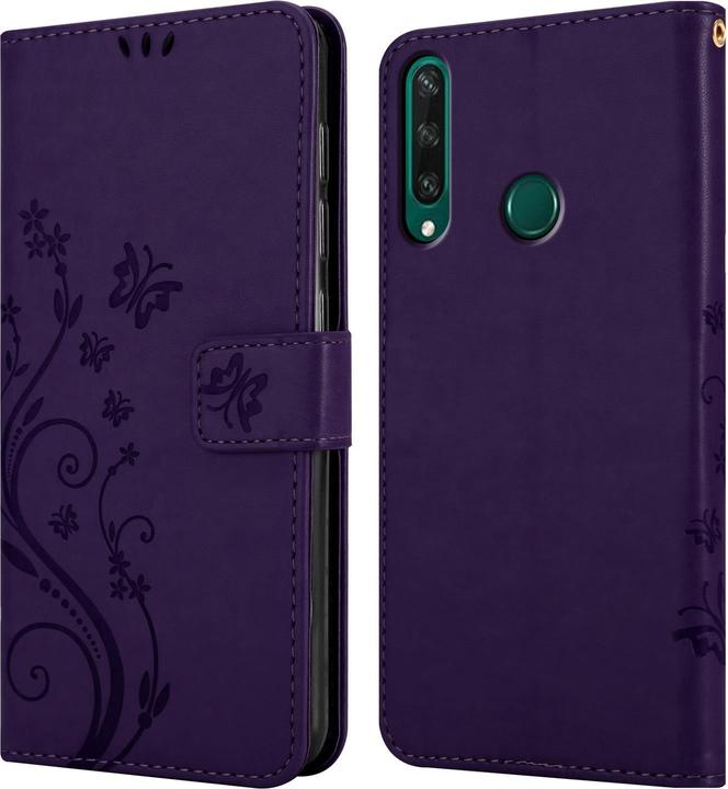 Image du produit Cadorabo Couverture du livre de fleurs (Huawei Y6p)