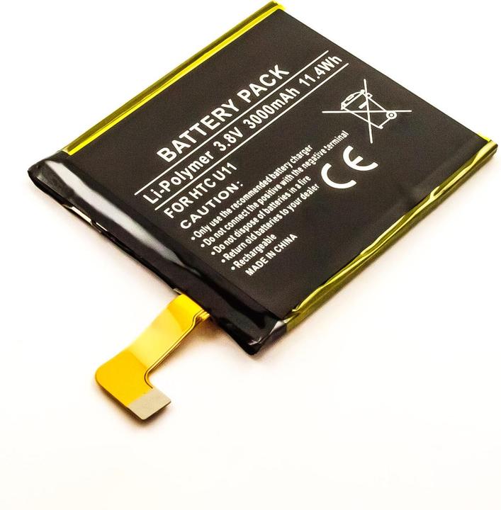 Actual product image AGI 114699 - Battery/Battery - HTC - U11 - Black - White - Lithium-Ion (Li-Ion) - 250