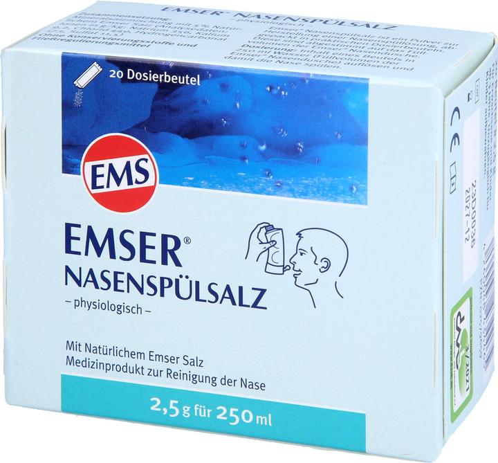 Emser Sel de rinçage nasal (20 pièce(s))