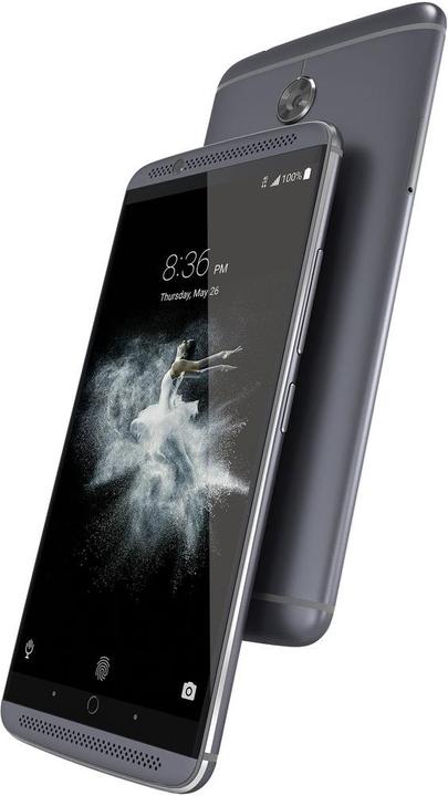 Produktbild ZTE Axon 7 (64 GB, Quartz Grey, 5.50", Hybrid Dual SIM, 20 Mpx, 4G)
