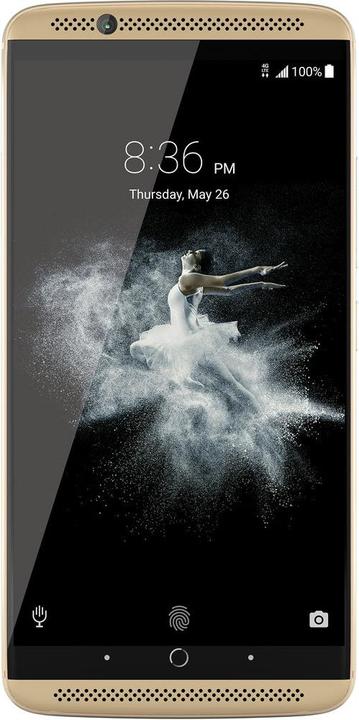 ZTE Axon 7 (64 GB, Ion Gold, 5.50", Hybrid Dual SIM, 4G)