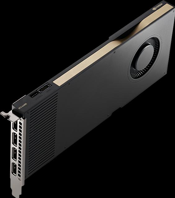 Actual product image PNY RTX A400 graphics card, graphics category: Professional/CAD (4 GB)