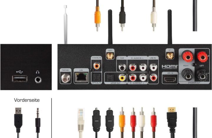 Produktbild Imperial Dabman i560 CD (DAB+, FM, UKW, Internetradio, WLAN, Bluetooth)