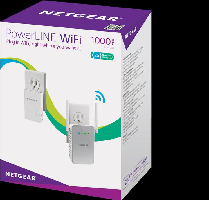 Actual product image Netgear PLW1000 (1000 Mbit/s)