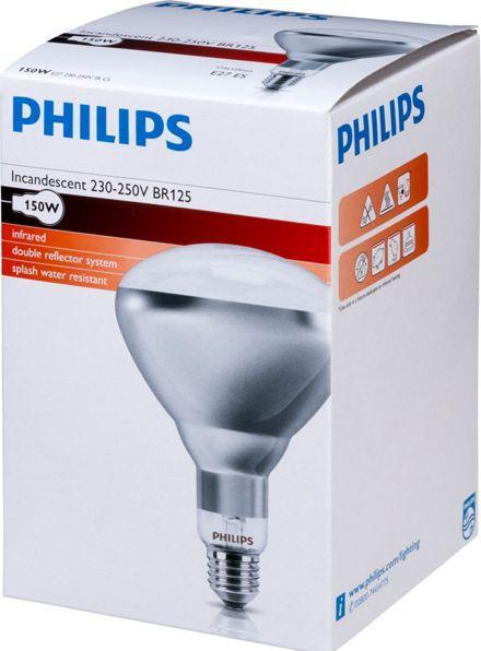 Image du produit Philips 22315 Lampe en verre trempé (150 W)