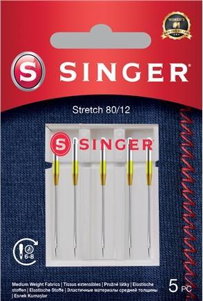 Singer Stretch Needle 80/12 5PK machine à coudre