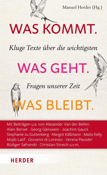 Produktbild Was kommt. Was geht. Was bleibt (Deutsch, Manuel Herder, 2023)