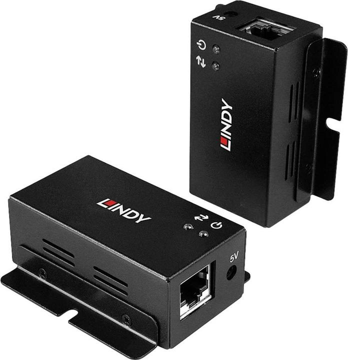 Produktbild Lindy 50m 2 Port USB 2.0 Cat. 6 Extender 50m Verlängerung für 2 USB-Geräte mit bidirektionalem PoC