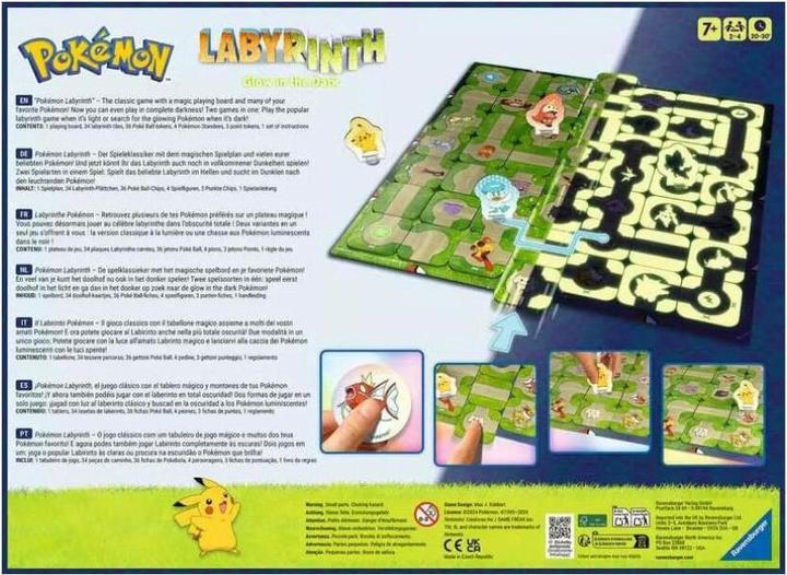 Image du produit Ravensburger Pokémon Labyrinthe phosphorescent (Multilingue)