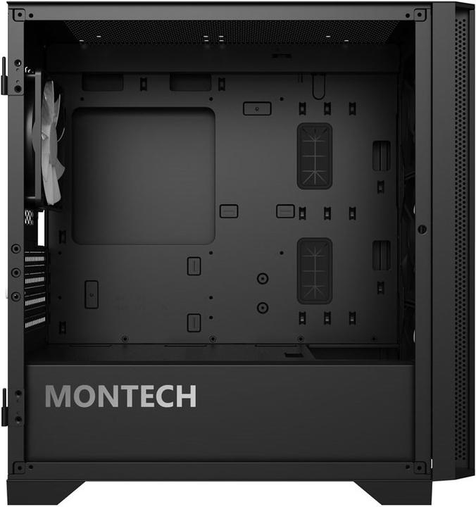 Actual product image Montech Air 100 Black (mATX, Mini-ITX)