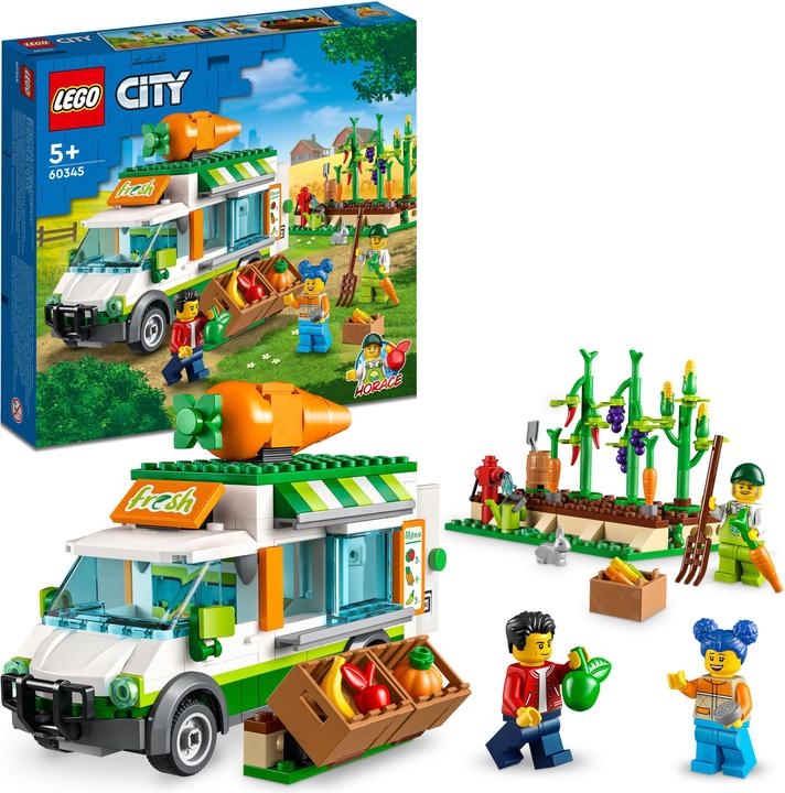 Image du produit LEGO Camionnette de livraison de légumes (60345, LEGO City)