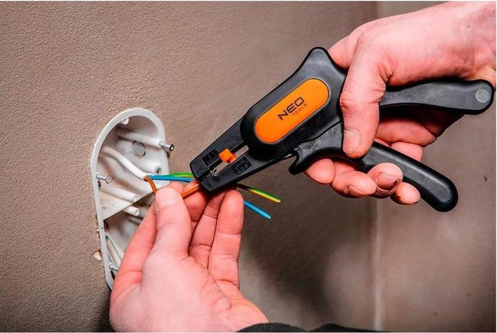 Produktbild Neo Tools Automatic Wire Stripper 0.5-6 mm2 (01-519) (195 mm)