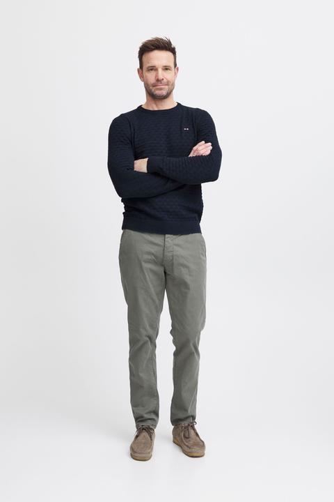 Actual product image FQ1924 FQKYLE structure crewneck knit 21900700 (XL)