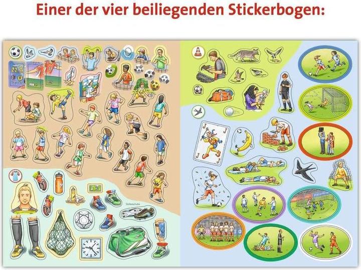 Image du produit Ravensburger Livret d'autocollants : Football